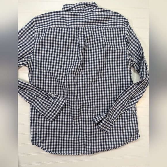 GAap Navy/White Cotton Button Down Shirt - Picture 2 of 4